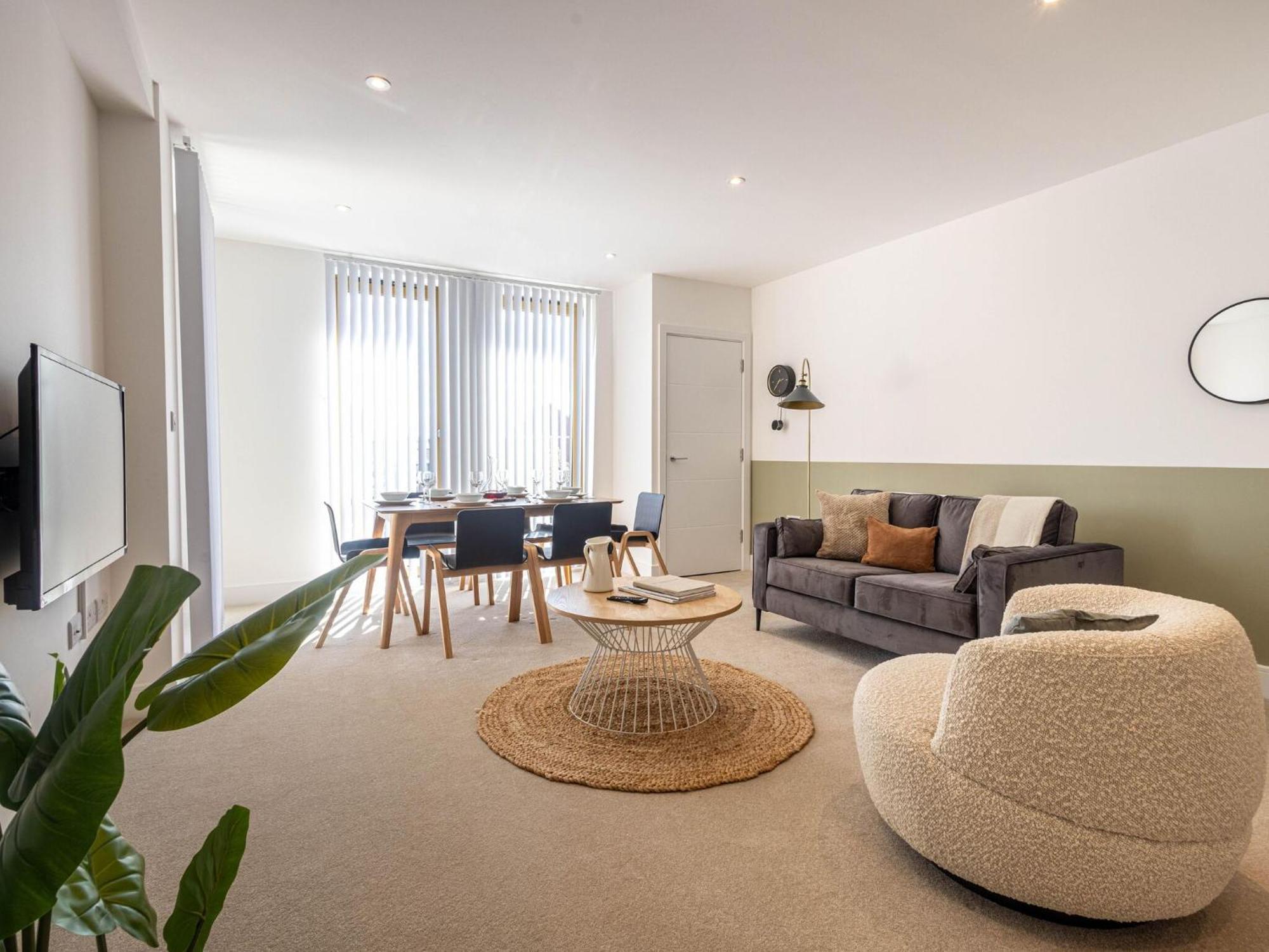 Modern Apartments With Balcony In Merton Near Wimbledon By Sojo Stay Мітчем Екстер'єр фото